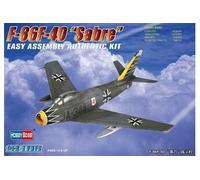 Hobbyboss Maquette de Sabre F-86F-40 échelle 1:72, 15,7 x 15,7 x 6 cm