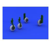 F-86f Wheels For Hasegawa - 1:48e - Accessories