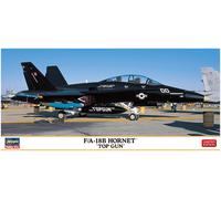 F/a-18b Hornet Top Gun 1:72 Plastique Model Kit Hasegawa