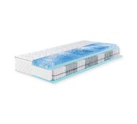 f.a.n. Matelas à ressorts ensachés Sweet Dream XXL, 7 zones, avec surmatelas (H4, 100 x 200 cm)