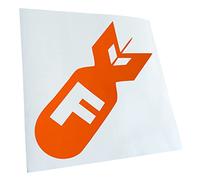 F Bomb autocollant pour 10 x 11 cm JDM Racing Dub Die Cut