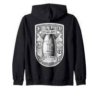 F-Bomb Billet de Banque Vintage Anti-Sociale drôle blasphème Sweat à Capuche