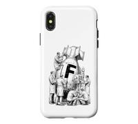 F-Bomb Vintage Bomb Scientist Lab Bombes blasphèmes Coque pour iPhone X/XS