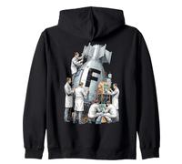 F-Bomb Vintage Bomb Scientist Lab Bombes blasphèmes Sweat à Capuche