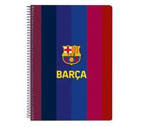 F.C. Barcelona 1ère équipe 26/27 - Cahier quatrième 80 feuilles, couverture rigide, idéal pour les enfants de différents âges, confortable et polyvalent, qualité et résistance, 15,5 x 22 cm
