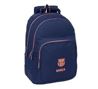 F.C.BARCELONA 2ème équipement - Sac à dos scolaire pour enfants, idéal pour les enfants de différents âges, confortable et polyvalent, qualité et résistance, 32 x 15 x 42 cm