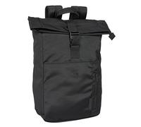 F.C. Barcelona Premium - Sac à dos avec rabat pour ordinateur portable de 15,6", idéal pour différents âges, confortable et polyvalent, qualité et résistance, 28 x 13 x 42 cm, couleur noire, Noir,