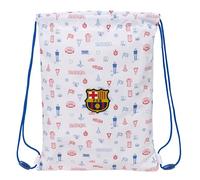 F.C. BARCELONA PRESCOLAIRE - Sac à dos plat junior, idéal pour enfants de différents âges, confortable et polyvalent, qualité et résistance, 26 x 34 cm