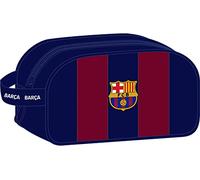 F.C. Barcelona Trousse de Toilette Scolaire pour Enfants de 5 à 14 Ans, Confortable et Polyvalent, résistante, 26 x 12 x 15 cm, Bleu Marine/Rouge, Bleu Marine/Rouge, Estándar, décontracté