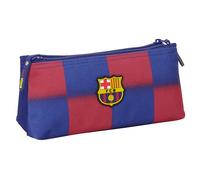 Safta Trousse scolaire enfant F.C. Barcelone 1ère équipe 25/26 – Fermeture éclair simple 22×8×10 cm