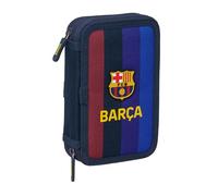 F.C. Barcelone 1ère équipe 26/27 - Trousse scolaire pour enfant, avec 29 outils inclus, idéale pour les enfants de 5 à 14 ans, confortable et polyvalente, qualité et résistance, 12,5 x 4 x 19,5 cm