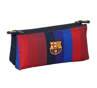 F.C. Barcelone 1ère équipe 26/27 - Trousse scolaire pour enfant, avec fermeture éclair simple, idéale pour enfants de différents âges, confortable et polyvalente, qualité et résistance, 22 x 8 x 10 cm