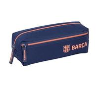 F.C.Barcelone 2ème équipement - Trousse Triple Petit, Trousse pour Enfants, idéale pour Les Enfants d'âge Scolaire, Confortable et Polyvalent, qualité et résistance, 22 x 6 x 8,5 cm