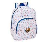 Safta Fc Barcelona Preschool Small 10l Backpack Blanc Enfants