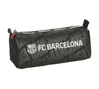 Safta Trousse FC Barcelone pour enfant avec fermeture éclair et compartiment, 21 x 7 x 8 cm