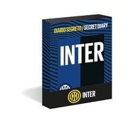 F.C. INTER Football - Journal secret enfant - Noir Bleu - Fermeture avec cadenas - Pages à rayures - Idée cadeau - Fan Interista, multicolore, Taglia Unica