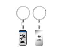 F.C. Internazionale Porte-clés acier, unisexe, Taglia unica, Acier inoxydable, Aucune pierre précieuse.