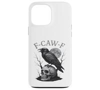F-Caw-F Black Crow Bird Rétro Vintage Gothic Moon F-Caw-F Coque pour iPhone 13 Pro Max