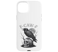 F-Caw-F Black Crow Bird Rétro Vintage Gothic Moon F-Caw-F Coque pour iPhone 15 Plus