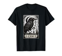 F-caw-f Black Crow Graphic Meme Adult Humor Design T-Shirt