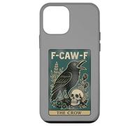 F-Caw-F Black Crow Pun Carte de Tarot Humoristique avec Inscription en Anglais « Black Crow » Coque pour iPhone 12 Mini