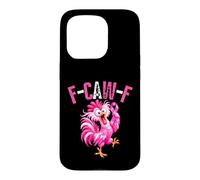 F-Caw-F Cancer Funny Pink Rooster Breast Cancer Awareness Coque pour iPhone 15 Pro