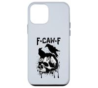 F-Caw-F Corbeau Noir Oiseau Noir Funny Crow F-Caw-F Coque pour iPhone 12 Mini