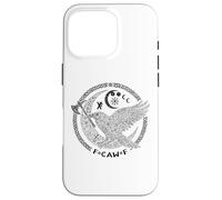 F CAW F Corbeau Nordique Viking Oiseau drôle Mauvais langage Coque pour iPhone 16 Pro