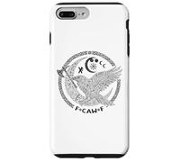 F CAW F Corbeau Nordique Viking Oiseau drôle Mauvais langage Coque pour iPhone 7 Plus/8 Plus