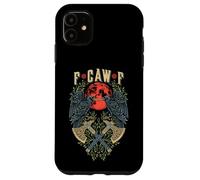 F CAW F Corbeau Norse Viking Bird FCAWF Mauvais langage Coque pour iPhone 11