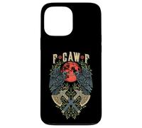 F CAW F Corbeau Norse Viking Bird FCAWF Mauvais langage Coque pour iPhone 13 Pro Max
