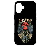F CAW F Corbeau Norse Viking Bird FCAWF Mauvais langage Coque pour iPhone 16