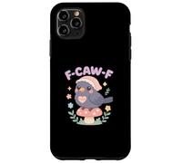 F Caw F Crow Cottagecore pour Femmes Mignonnes et drôles Coque pour iPhone 11 Pro Max