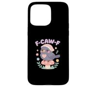 F Caw F Crow Cottagecore pour Femmes Mignonnes et drôles Coque pour iPhone 15 Pro Max