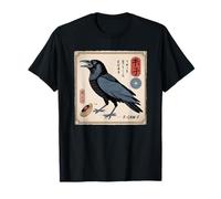 F-Caw-F Crow FCAWF Crow Funny Humor Japanese Art T-Shirt