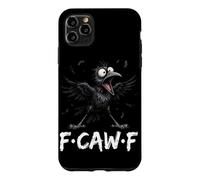 F-Caw-F Crow Funny Black Bird Adult Humour Crow Lover Meme Coque pour iPhone 11 Pro Max