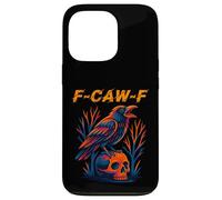 F-Caw-F Crow Pun Funny Black Bird Dire Meme Humour Coque pour iPhone 13 Pro