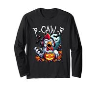 F-CAW-F Fantôme d'halloween Amusant de Poulet cri Manche Longue