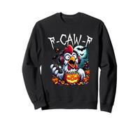 F-CAW-F Fantôme d'halloween Amusant de Poulet cri Sweatshirt