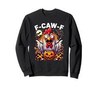 F-CAW-F Fantôme d'halloween Amusant de Poulet cri Sweatshirt