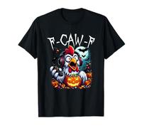 F-CAW-F Fantôme d'halloween Amusant de Poulet cri T-Shirt