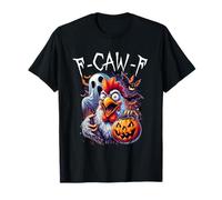 F-CAW-F Fantôme d'halloween Amusant de Poulet cri T-Shirt