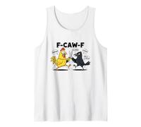 F-Caw-F Funny Chicken Crow Black Bird Novelty Adult Humour Débardeur
