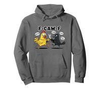F-Caw-F Funny Chicken Crow Black Bird Novelty Adult Humour Sweat à Capuche