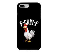 F-Caw-F Funny Chicken Hilarious Rooster Meme Graphic Tee Coque pour iPhone 7 Plus/8 Plus