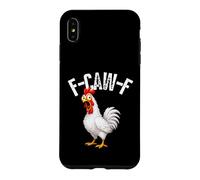 F-Caw-F Funny Chicken Hilarious Rooster Meme Graphic Tee Coque pour iPhone XS Max