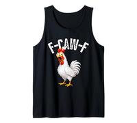 F-Caw-F Funny Chicken Hilarious Rooster Meme Graphic Tee Débardeur