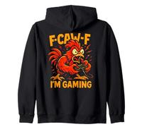 F-Caw-F I'm Gaming - Joueur de Coq de Poulet Amusant Sweat à Capuche