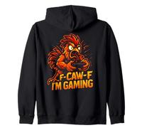 F-Caw-F I'm Gaming - Joueur de Coq de Poulet Amusant Sweat à Capuche