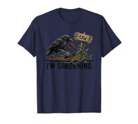 F CAW F I'm Gardening Crow Black Raven Dark Humour Gothique T-Shirt